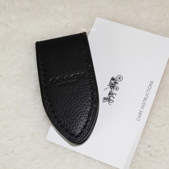 Coach Other - Coach Leather Money Clip